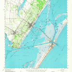 United States Geological Survey Aransas Pass, TX (1954, 62500-Scale) digital map