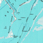 United States Geological Survey Aransas Pass, TX (1954, 62500-Scale) digital map