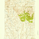 United States Geological Survey Arapahoe Butte, WY (1952, 24000-Scale) digital map