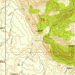 United States Geological Survey Arapahoe Butte, WY (1952, 24000-Scale) digital map