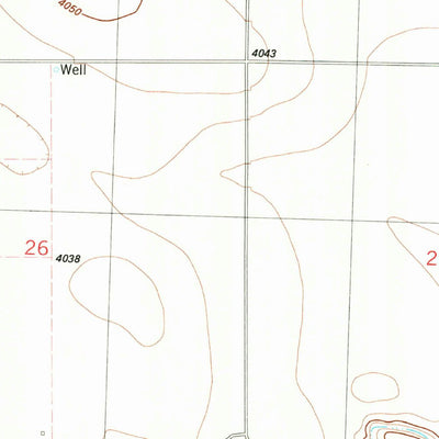 United States Geological Survey Arapahoe, CO (1982, 24000-Scale) digital map