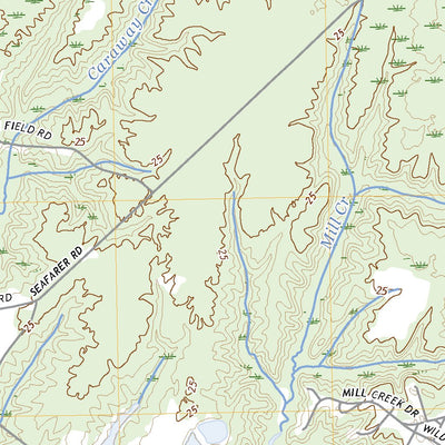 United States Geological Survey Arapahoe, NC (2022, 24000-Scale) digital map