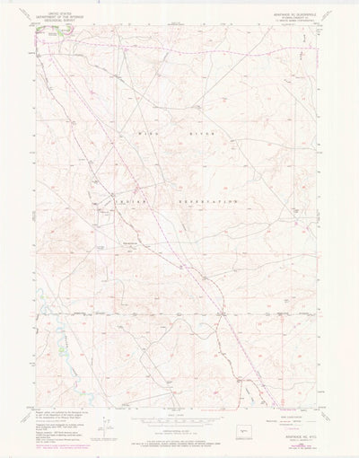 United States Geological Survey Arapahoe NE, WY (1978, 24000-Scale) digital map