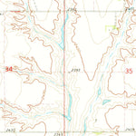 United States Geological Survey Arapahoe NW, NE (1971, 24000-Scale) digital map