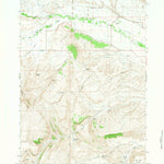 United States Geological Survey Arapahoe Ranch, WY (1965, 24000-Scale) digital map