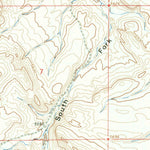 United States Geological Survey Arapahoe Ranch, WY (1965, 24000-Scale) digital map