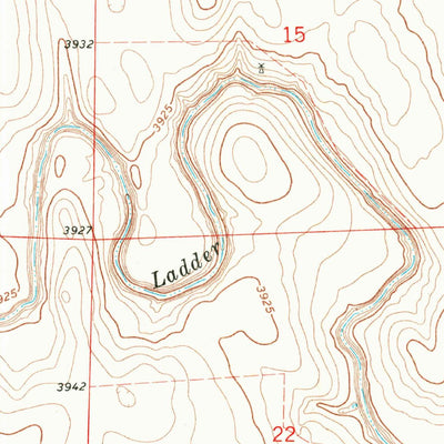United States Geological Survey Arapahoe SE, CO-KS (1969, 24000-Scale) digital map