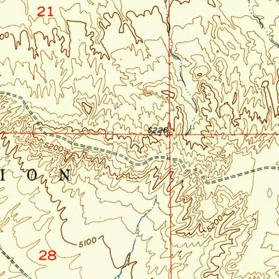 United States Geological Survey Arapahoe, WY (1953, 24000-Scale) digital map