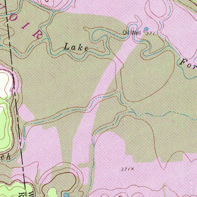 United States Geological Survey Arbala, TX (1958, 24000-Scale) digital map