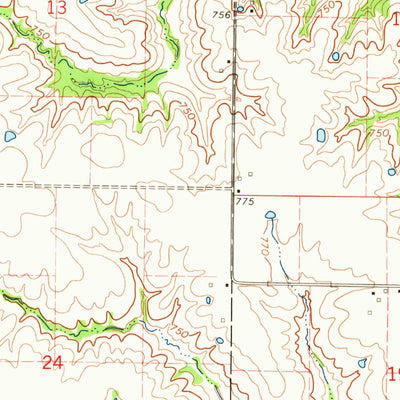 United States Geological Survey Arbela, MO (1965, 24000-Scale) digital map