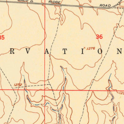 United States Geological Survey Arbuckle Hill, OK (1949, 24000-Scale) digital map