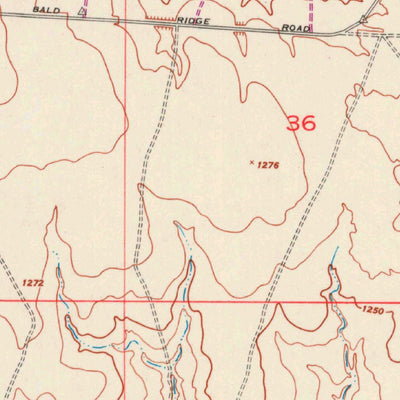 United States Geological Survey Arbuckle Hill, OK (1956, 24000-Scale) digital map