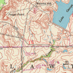 United States Geological Survey Arbuckle Hill, OK (1956, 24000-Scale) digital map