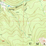 United States Geological Survey Arbuckle Mountain, OR (1969, 24000-Scale) digital map