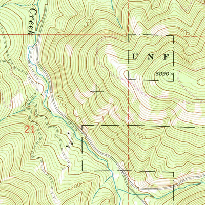 United States Geological Survey Arbuckle Mountain, OR (1969, 24000-Scale) digital map