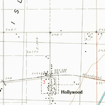 United States Geological Survey Arbyrd, MO (1983, 24000-Scale) digital map
