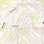 United States Geological Survey Arc Dome, NV (1980, 24000-Scale) digital map