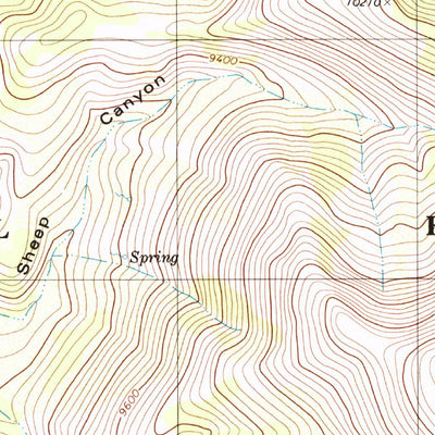 United States Geological Survey Arc Dome, NV (1980, 24000-Scale) digital map