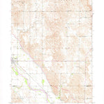 United States Geological Survey Arcadia East, NE (1951, 24000-Scale) digital map