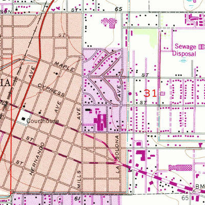 United States Geological Survey Arcadia, FL (1957, 24000-Scale) digital map