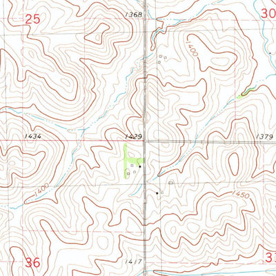 United States Geological Survey Arcadia, IA (1980, 24000-Scale) digital map