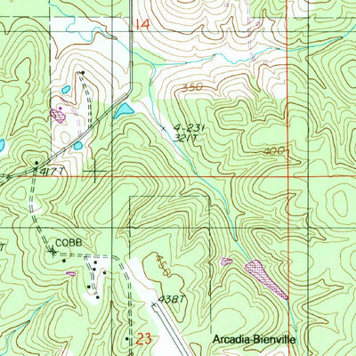 United States Geological Survey Arcadia, LA (1994, 24000-Scale) digital map