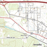 United States Geological Survey Arcadia, LA (2020, 24000-Scale) digital map