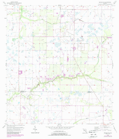United States Geological Survey Arcadia SE, FL (1956, 24000-Scale) digital map
