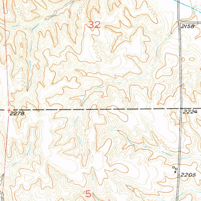 United States Geological Survey Arcadia SE, NE (1951, 24000-Scale) digital map