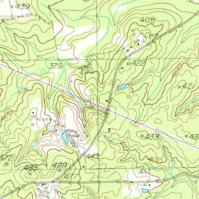 United States Geological Survey Arcadia, TX (1984, 24000-Scale) digital map