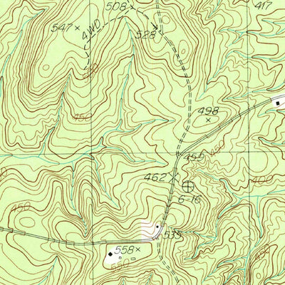 United States Geological Survey Arcadia, TX (1984, 24000-Scale) digital map