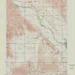 United States Geological Survey Arcadia West, NE (1951, 24000-Scale) digital map