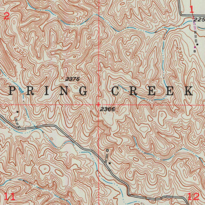 United States Geological Survey Arcadia West, NE (1951, 24000-Scale) digital map