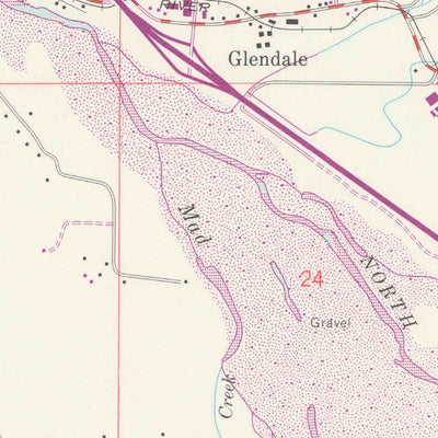 United States Geological Survey Arcata North, CA (1952, 24000-Scale) digital map