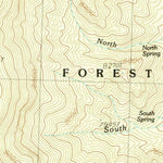 United States Geological Survey Arch Canyon, NV (1987, 24000-Scale) digital map