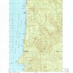 United States Geological Survey Arch Cape, OR (1985, 24000-Scale) digital map
