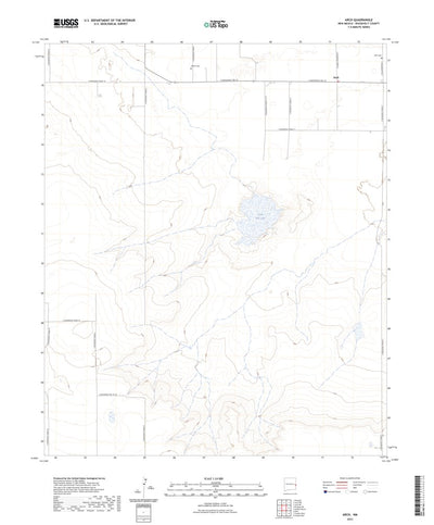 United States Geological Survey Arch, NM (2023, 24000-Scale) digital map