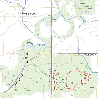 United States Geological Survey Archbold, OH (2023, 24000-Scale) digital map