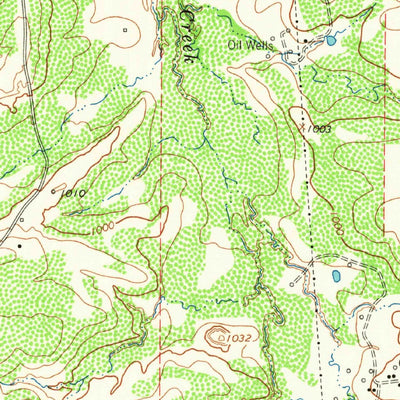 United States Geological Survey Archer City East, TX (1963, 24000-Scale) digital map