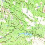United States Geological Survey Archer City NE, TX (1963, 24000-Scale) digital map