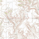 United States Geological Survey Archer, MT (1983, 24000-Scale) digital map