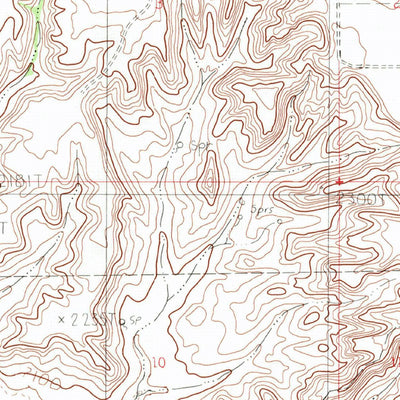 United States Geological Survey Archer, MT (1983, 24000-Scale) digital map