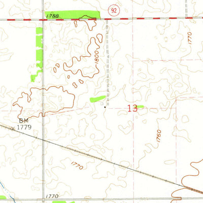 United States Geological Survey Archer, NE (1962, 24000-Scale) digital map
