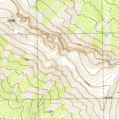 United States Geological Survey Archuleta Creek, CO (1984, 24000-Scale) digital map