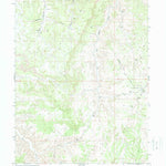 United States Geological Survey Archy Bench SE, UT (1968, 24000-Scale) digital map