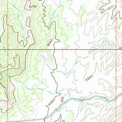 United States Geological Survey Archy Bench SE, UT (1968, 24000-Scale) digital map
