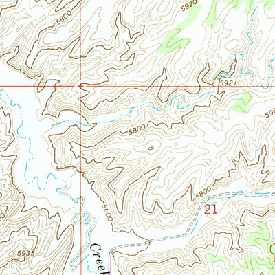 United States Geological Survey Archy Bench SE, UT (1968, 24000-Scale) digital map