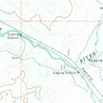 United States Geological Survey Arco Hills SE, ID (1972, 24000-Scale) digital map