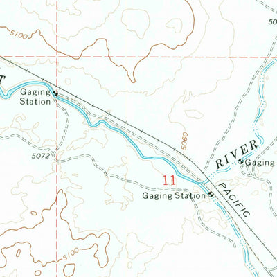 United States Geological Survey Arco Hills SE, ID (1972, 24000-Scale) digital map
