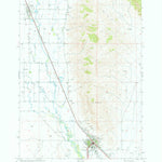 United States Geological Survey Arco North, ID (1972, 24000-Scale) digital map